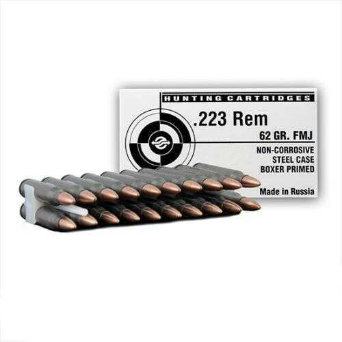 223 Remington 40 Rounds Ammunition Tula 62 Grain Full Metal Jacket